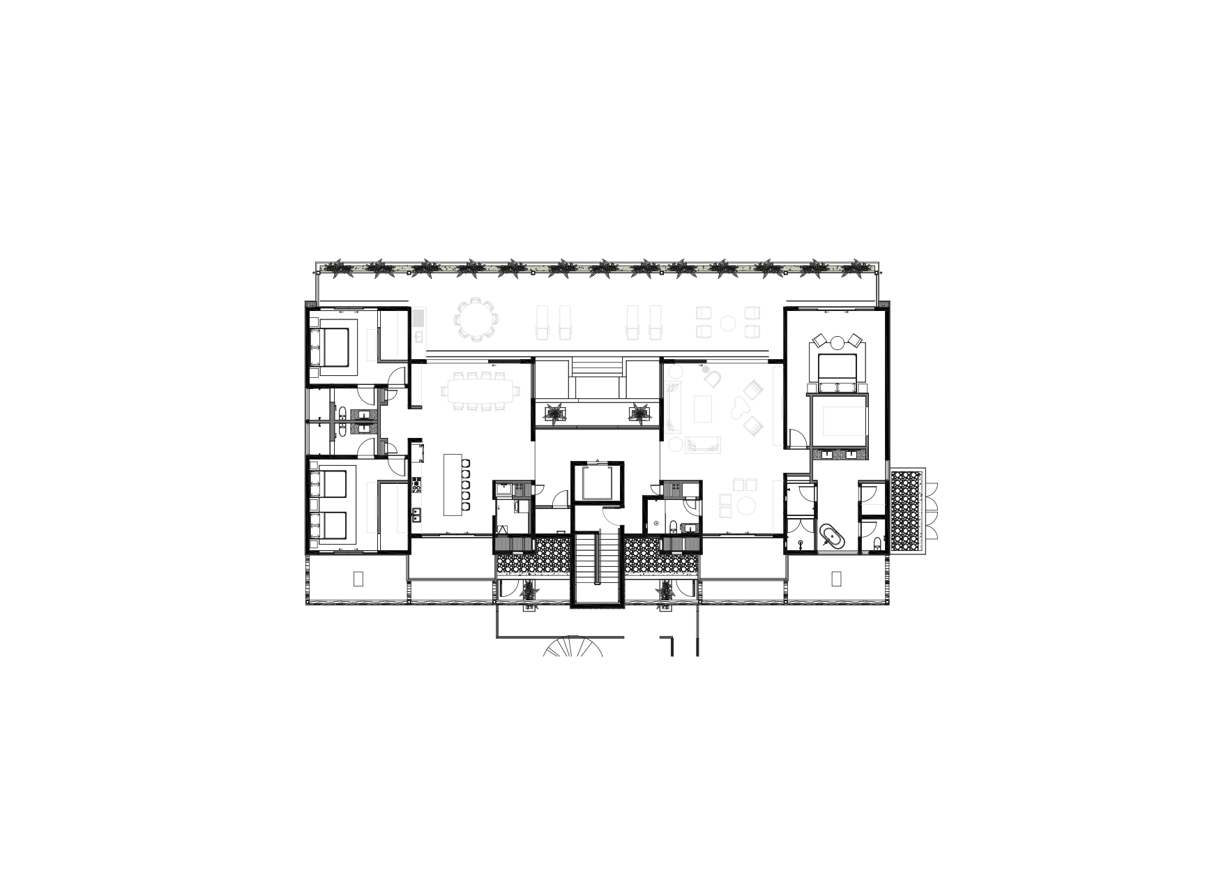 Layout of the Penthouse
